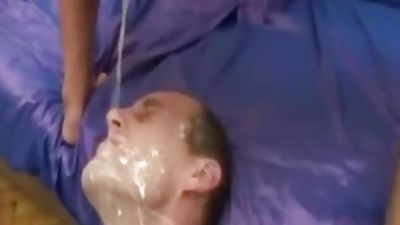 Big Cum Pressure Goes on His Face, Anal, Blowjob, Gay