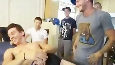 College frat party boys suck cock, Blowjob, College, Party