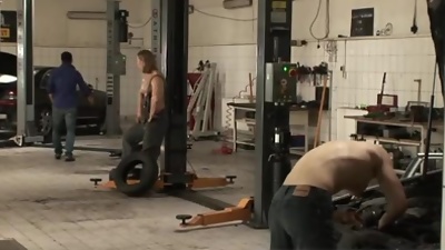 Autoservice sex, Anal, Blowjob, Cumshot, Gay, William Higgins