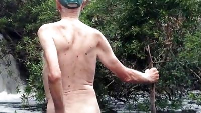 handsome old nudist, Outdoor, Gay, Daddies