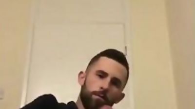 Sunny colucci jerks off his huge dick, Masturbating, Solo, Gay, Italian, Sunny Colucci