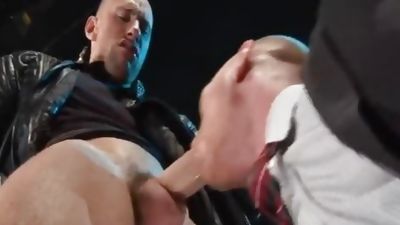 slammed At Work By large homosexual ramrod Leather Skin By DoomGAY, Fetish, Gay, BDSM