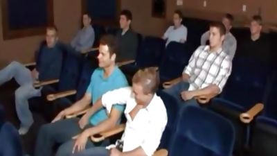 What The bang? Cinema bang, Anal, Blowjob, Masturbating