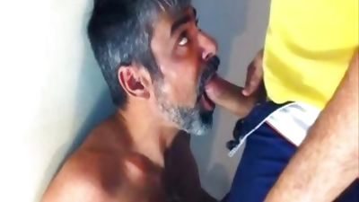 One Of The superlatively admirable penis-suckers From Brasil In A painfully Facefucking Action., Amateur, Blowjob, Deepthroat