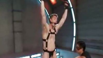 Superhero Captured And Edged, Deepthroat, Fetish, Bondage