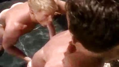Tom Chase In A Pool, Anal, Blowjob, Pool, Tom Chase