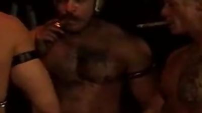 Muscles Leather Cigars And messy Fireman, Uniform, Daddies, Hunks