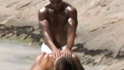 Beach Sunscreen dream, Bikini, Outdoor, Muscle