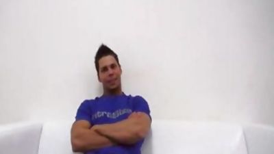 Ennio Sex Casting, Big Cock, Blowjob, Casting