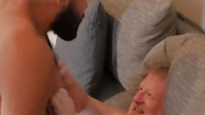 Ginger Daddy pokes hirsute boy, Hairy, Redhead, Daddies