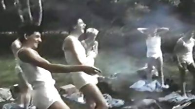 Vintage French homosexual Outdoor, European, Outdoor, Vintage, Gay