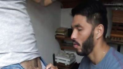 Latin Stranger gets specie In Exchange To His Tattoed wazoo, Ass, Cumshot, Hardcore