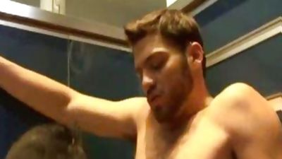 Bear In The Kitchen, Anal, Blowjob, Mature