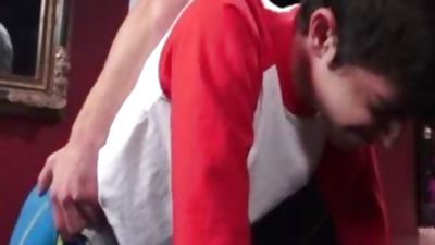 brunette teen thrashing With ball spunk flow, Cumshot, Teen, Gay