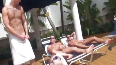 Marc Dylan - bathroom house Bait 4 Sc1, Big Cock, Cumshot, Outdoor, Marc Dylan