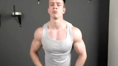 Boris Lang Greased handjob, Handjob