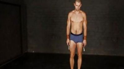 Whipping Russian slave, European, Fetish, BDSM