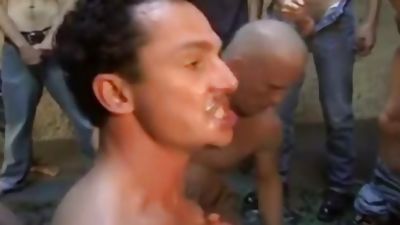 lusty Party cum skank Takes All Loads, Blowjob, Cumshot, Party