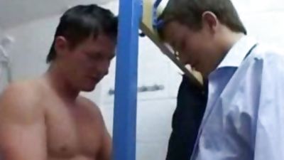 will receives jon to fix the shower, Anal, Teen, Gay