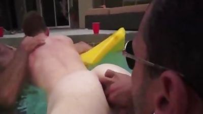 Holden Phillips bare Pool Side bunch-sex, Gangbang, Pool, Rough