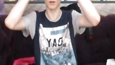 skinny legal age teenager Playing With massive bald weenie And Balls - Buttplug, Big Cock, Masturbating, Gay