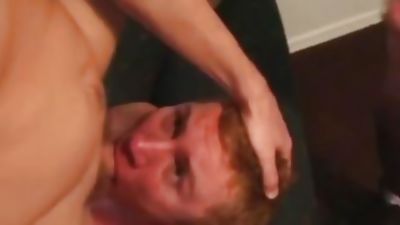 extraordinary Gagging - Ream His Straight face hole 2, Anal, Big Cock, Blowjob