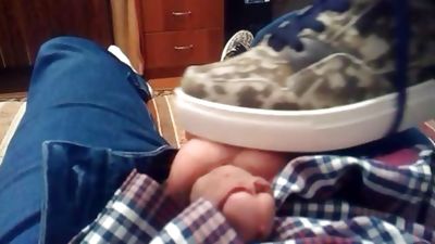 Emo twink Cums On Sneakers., Teen, Gay, Twinks