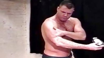 NHB Wrestling Vinnie Reno Vs Romangod, Vintage, Muscle, Hunks
