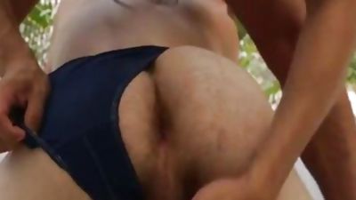 Latin teen Gaping With cumshot, Ass, Cumshot, Latina