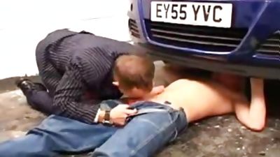 lustful Mechanic Flip gangbang, Uniform, Gangbang, Whores