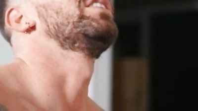 DrillMyHole: Slamming hard escorted by Chris Damned, Facial, Masturbating, Gay, Men, Michael DelRay