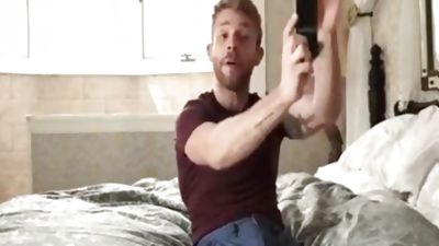 Three-some Double arsehole, Threesome, Muscle, Hunks