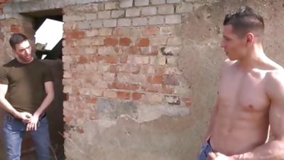 Frankfurt Sex Stories: Gay Rico Fatale butt sex outdoors, Anal, Blowjob, Deepthroat, Gay, Rico Fatale