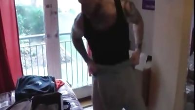 Chav Skinhead Double-dicked In stunning 3some, Threesome, British, Punk