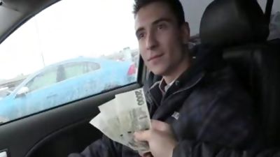 pleasure In A Car With A handsome man (287), Gay, Beauty, Car