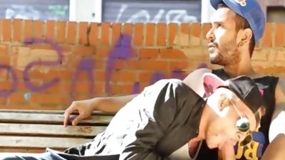 Latinos sucking And banging Outside, Blowjob, Outdoor