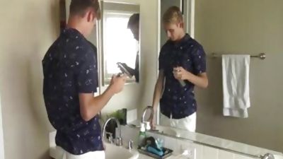 HS - Shower Sex 2, Big Cock, Gay, Bareback