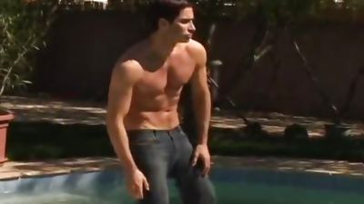 lusty concupiscent men sucking Poles, Big Cock, Blowjob, Muscle