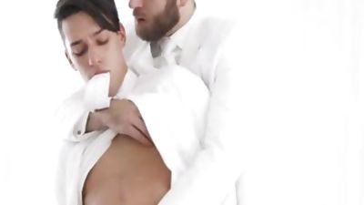 MormonBoyz - handsome Missionary boy Cums In A Priest’s throat, Blowjob, Uniform, Beauty, Missionary