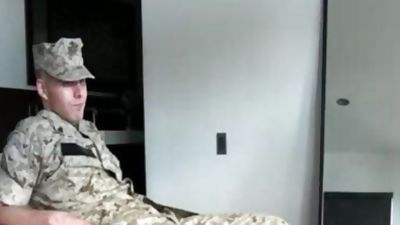 One sextoy Soldier, Blowjob, Casting, Money