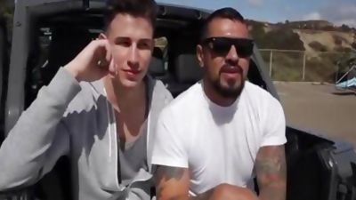 kinky Bros fucking In Garage, Ass, Mature, Pornstar