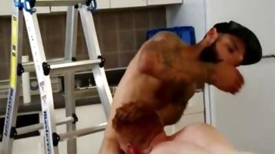 Fringe Benefits - Dylan Henri bonks Leander, Anal, Big Cock, Black