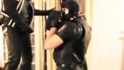 075 TWO TOPS educate THE OFFICER three, Hardcore, Slave, Office