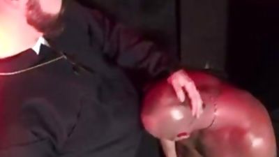 10-Pounder engulfing In The Confessional - Factory clip scene scene, Ass, Blowjob, Rough