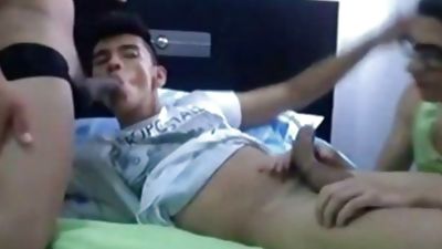 Three fascinating Colombian Tw-nks Have Sex, Amateur, Teen, Threesome