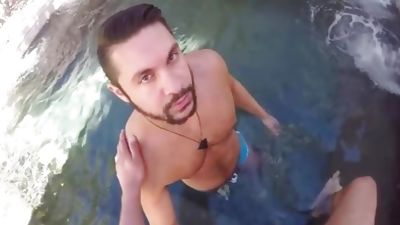 MenPOV Hot tub fuck with hunks Seth Santoro and Tyler Roberts, Anal, Big Cock, Blowjob, Men POV, Seth Santoro, Tyler Roberts
