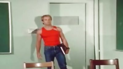 Vintage classroom, Anal, Teacher, Vintage