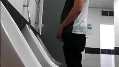 hot dudes at urinals, Amateur, Gay, Pissing