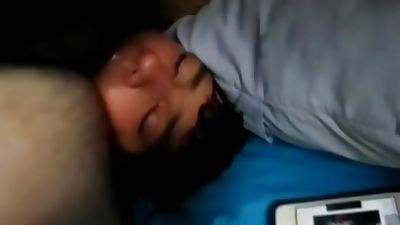 Rough oral with my little stepbrother, Amateur, Blowjob, Deepthroat