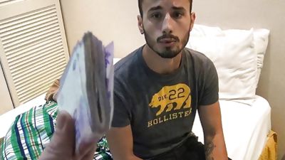 Young Amateur Latino Paid Cash Fucking From Porn Filmmaker, Anal, Big Cock, Blowjob